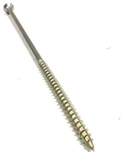 Spanplattenschraube 6,0x180 TORX Senkkopf Teilgew. Edelst.